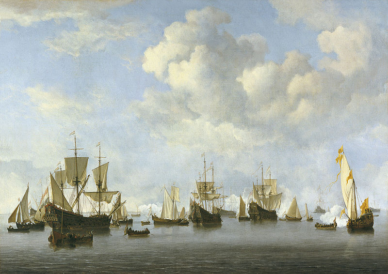 The Dutch Fleet in the Goeree Straits